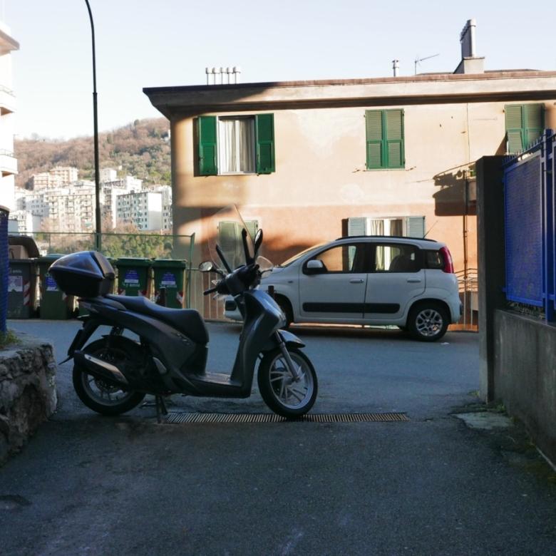 Staglieno app.to con giardino carrabile
